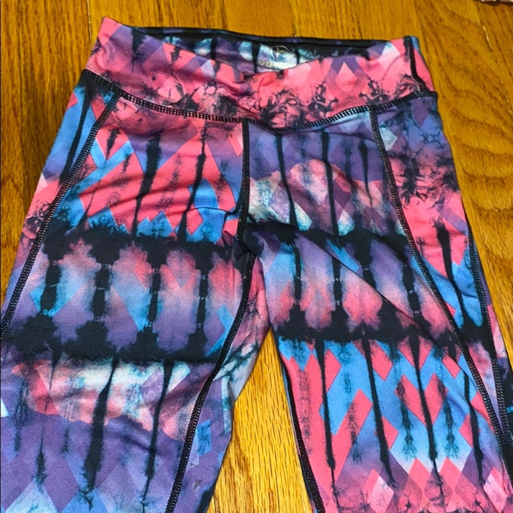 Tribal print Tie-dye leggings
